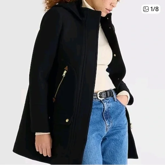 J. Crew chateau parka in Italian stadium cloth wool - Picture 10 of 14